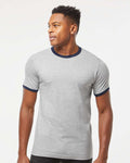variant:Heather Grey/Navy