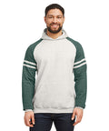 variant:Oatmeal Heather/Forest Green Hthr