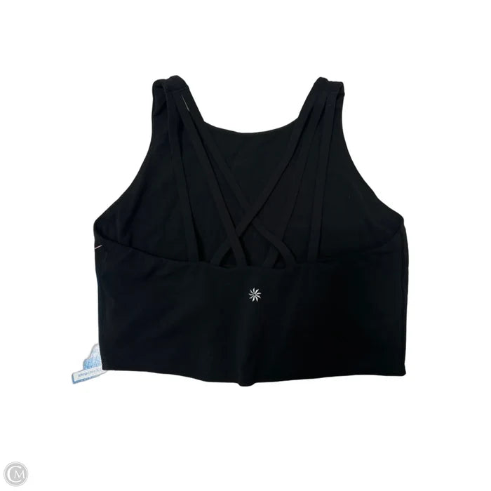 Athletic Bra By Athleta In Black, Size: M