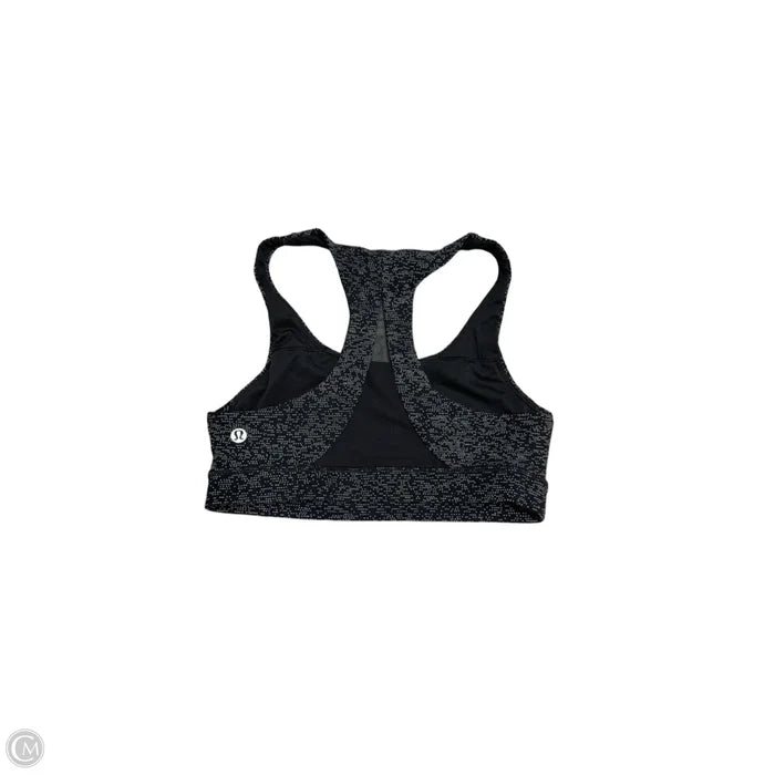 Athletic Bra By Lululemon In Black, Size: S