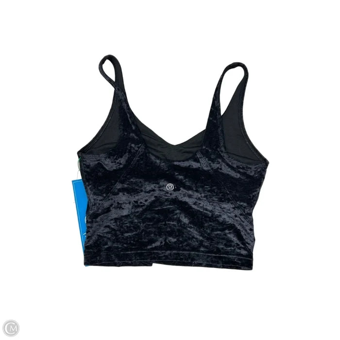 Athletic Bra By Lululemon In Black, Size: S