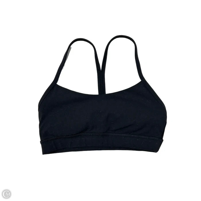 Athletic Bra By Lululemon In Black, Size: Xs