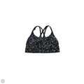Athletic Bra By Lululemon In Black & White, Size: S