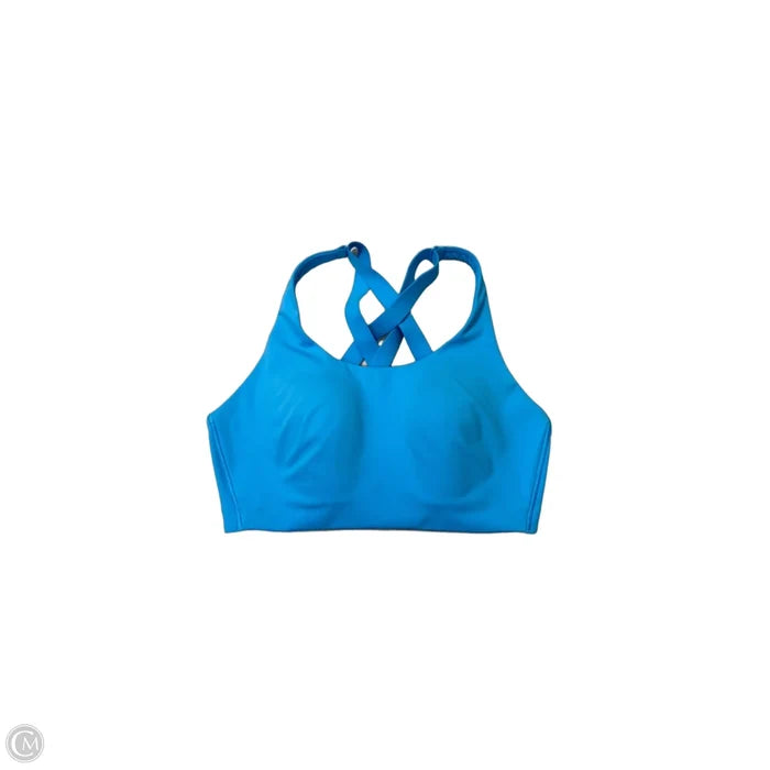 Athletic Bra By Lululemon In Blue, Size: M