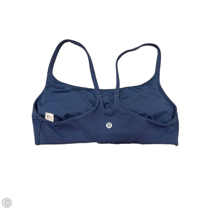 Athletic Bra By Lululemon In Blue, Size: M
