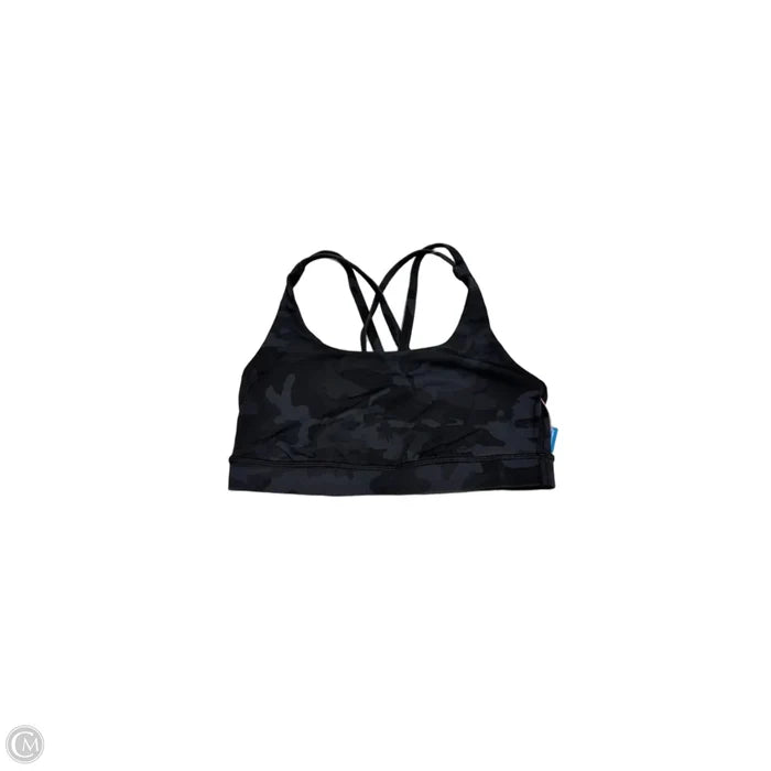 Athletic Bra By Lululemon In Camouflage Print, Size: S