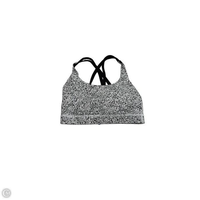 Athletic Bra By Lululemon In Floral Print, Size: S