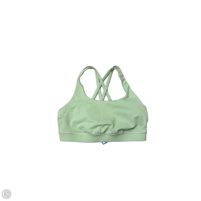 Athletic Bra By Lululemon In Green, Size: S