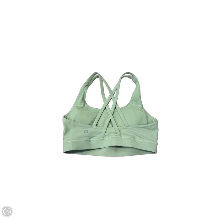 Athletic Bra By Lululemon In Green, Size: S