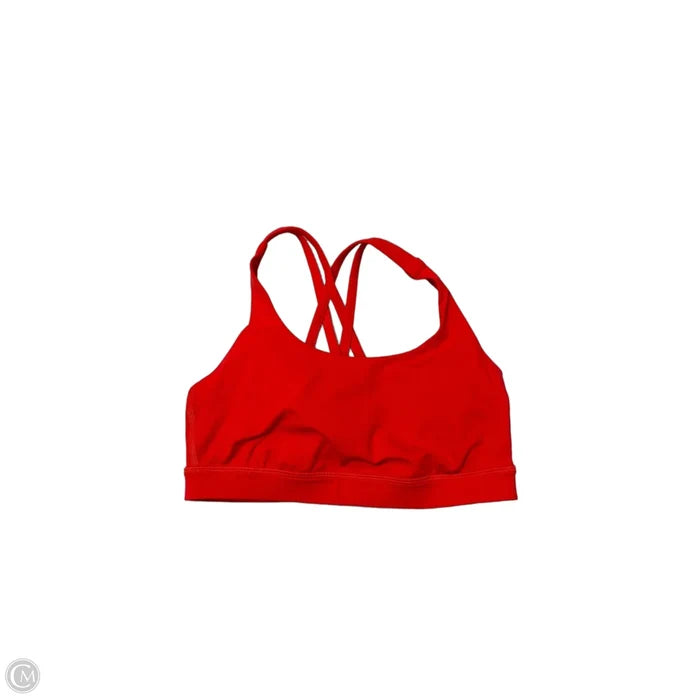 Athletic Bra By Lululemon In Red, Size: S