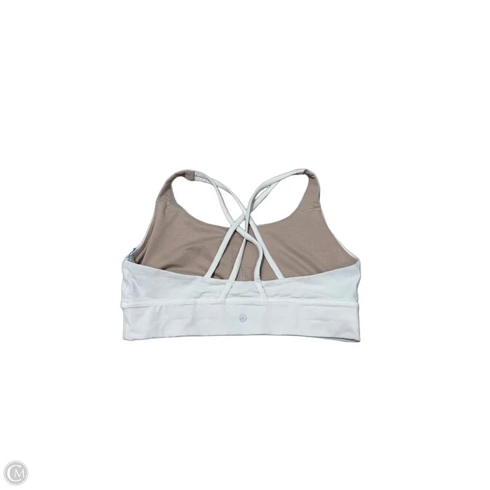 Athletic Bra By Lululemon In White, Size: L