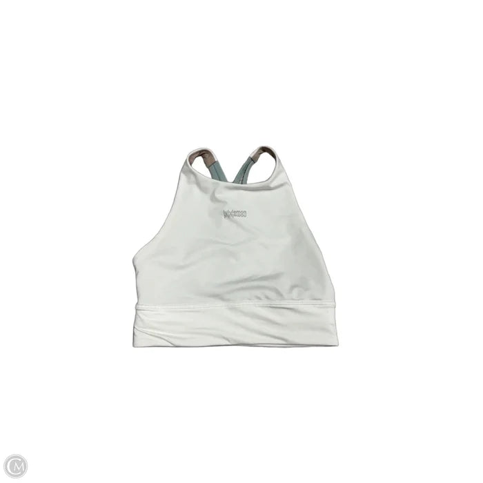 Athletic Bra By Lululemon In White, Size: S