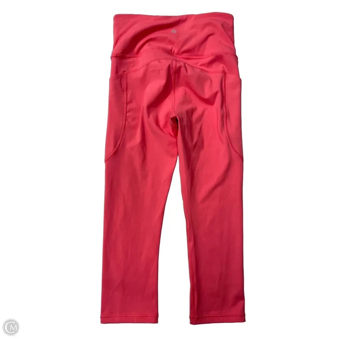 Athletic Capris By Athleta In Pink, Size: Xs