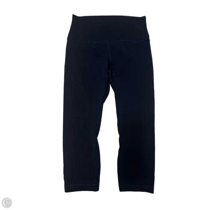 Athletic Capris By Lululemon In Navy, Size: 8