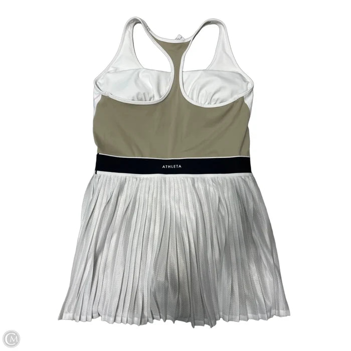 Athletic Dress By Athleta In White, Size: L