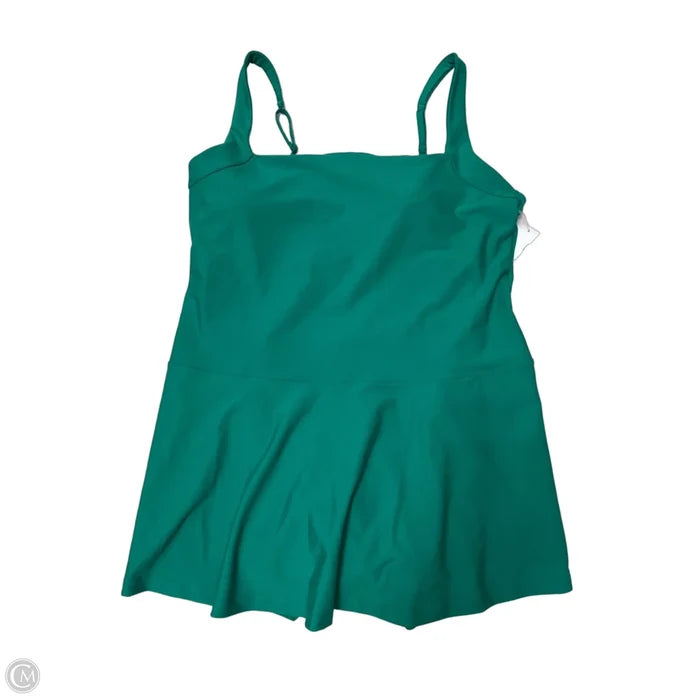 Athletic Dress By Ypb In Green, Size: Xxl
