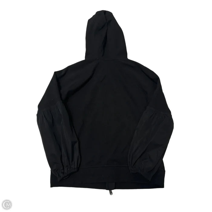 Athletic Jacket By Athleta In Black, Size: M
