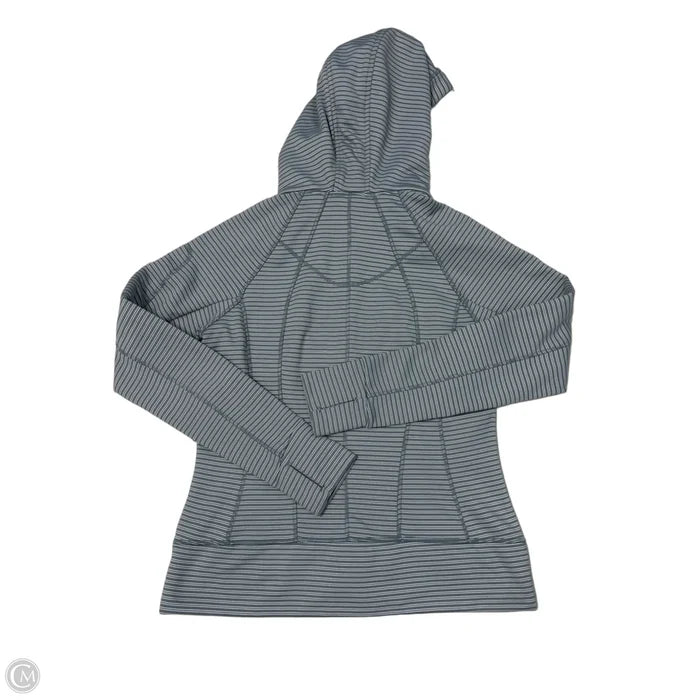Athletic Jacket By Athleta In Grey, Size: L