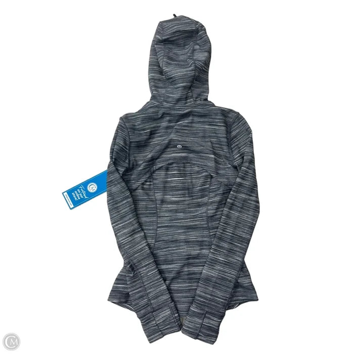 Athletic Jacket By Lululemon In Grey, Size: S