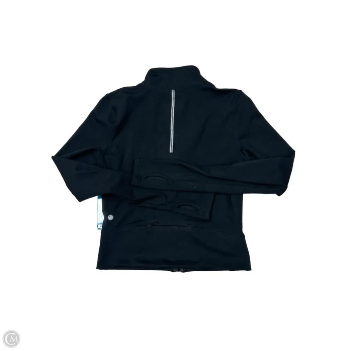 Athletic Jacket By Yogalicious In Black, Size: Xs
