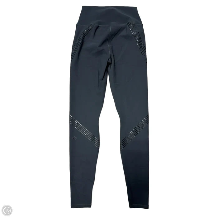 Athletic Leggings By Alo In Grey, Size: S