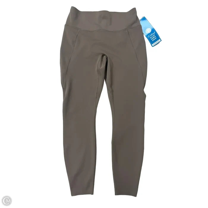 Athletic Leggings By Nike Apparel In Brown, Size: M