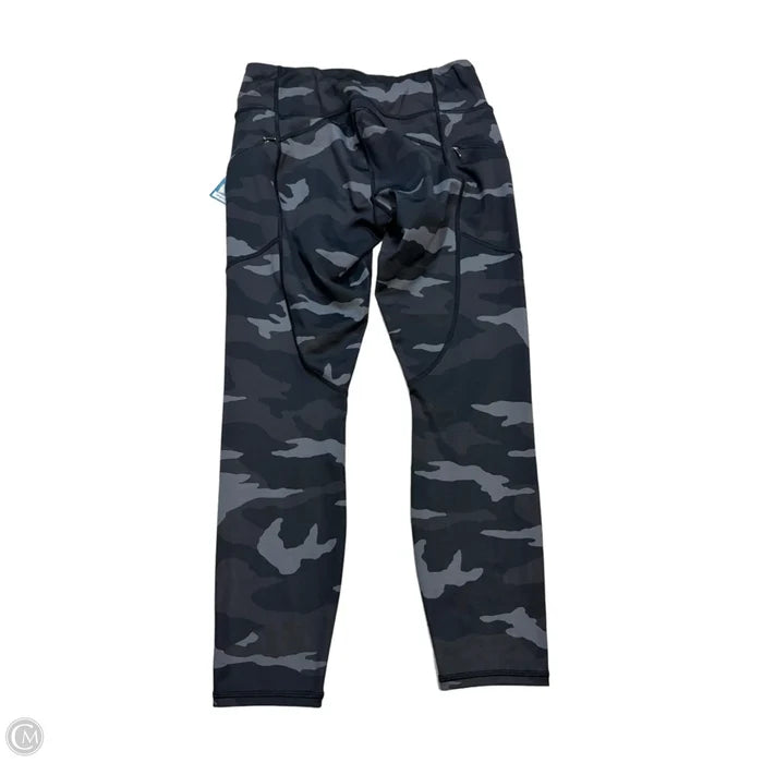 Athletic Leggings By Athleta In Camouflage Print, Size: M
