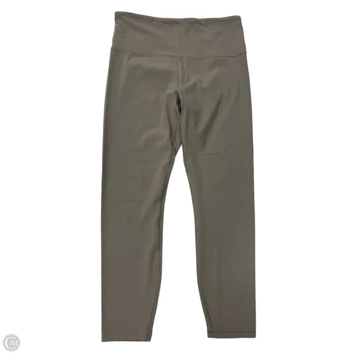Athletic Leggings By Athleta In Tan, Size: M