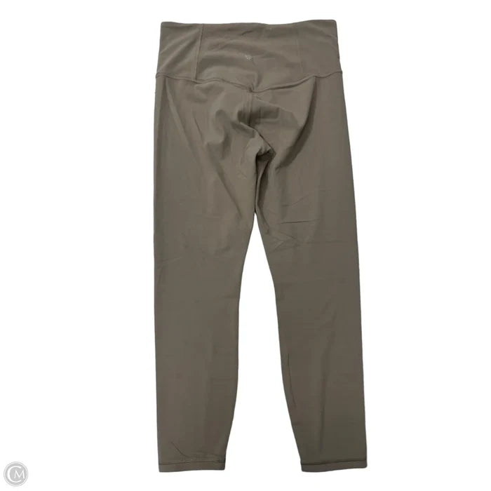 Athletic Leggings By Athleta In Tan, Size: M