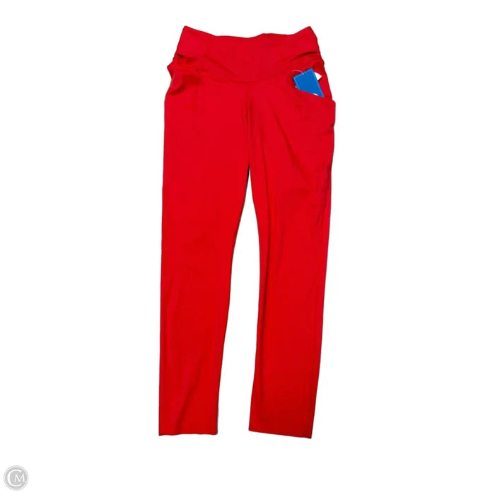 Athletic Leggings By Free People In Coral, Size: M