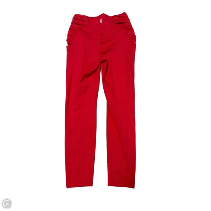 Athletic Leggings By Free People In Coral, Size: M