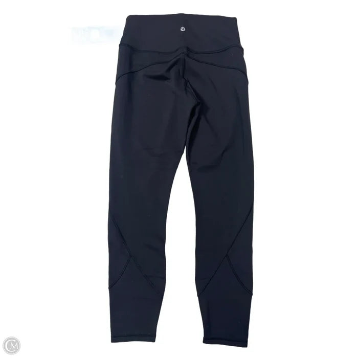 Athletic Leggings By Lululemon In Black, Size: 8