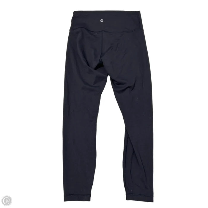 Athletic Leggings By Lululemon In Black, Size: M