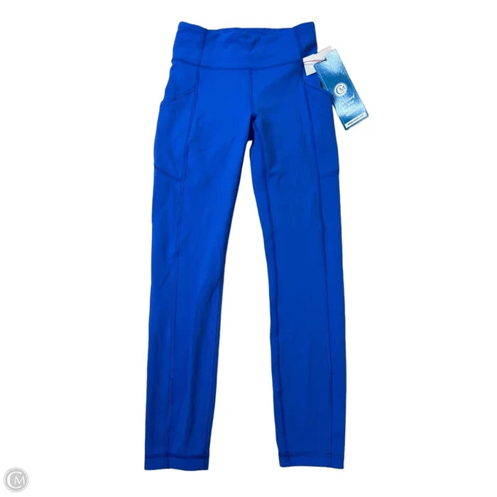 Athletic Leggings By Lululemon In Blue, Size: 4