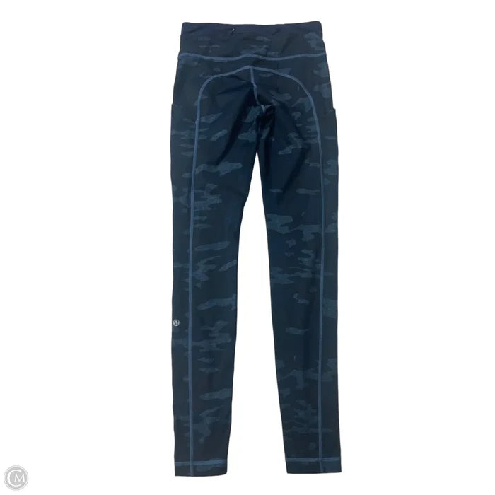 Athletic Leggings By Lululemon In Camouflage Print, Size: S