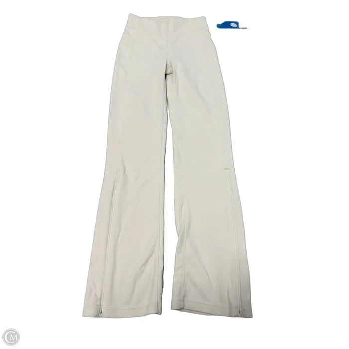 Athletic Leggings By Lululemon In Cream, Size: S