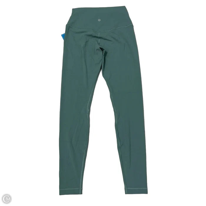Athletic Leggings By Lululemon In Green, Size: S