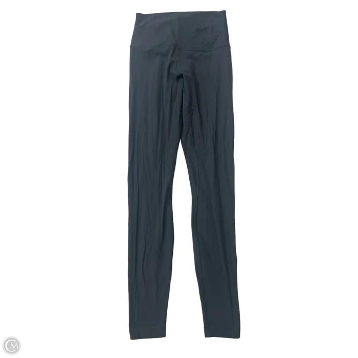 Athletic Leggings By Lululemon In Grey, Size: 4