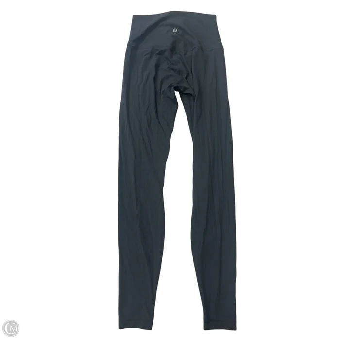 Athletic Leggings By Lululemon In Grey, Size: 4