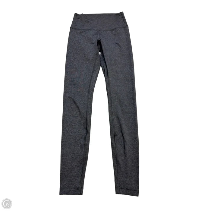 Athletic Leggings By Lululemon In Grey, Size: 6