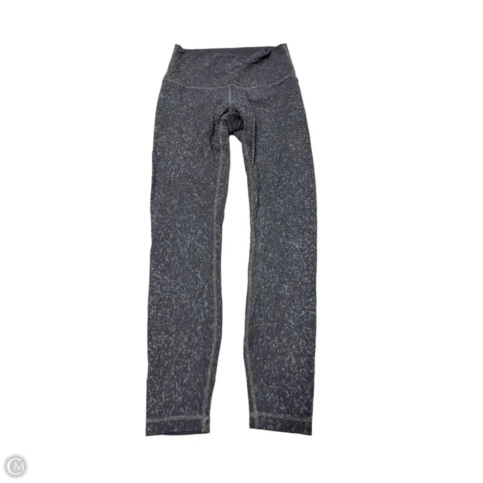 Athletic Leggings By Lululemon In Grey, Size: S
