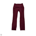 Athletic Leggings By Lululemon In Maroon, Size: S