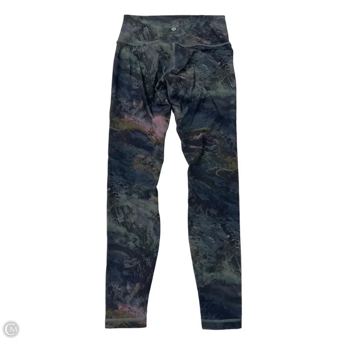 Athletic Leggings By Lululemon In Multi-colored, Size: 6