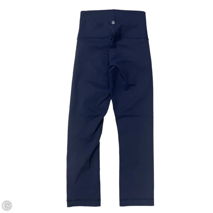 Athletic Leggings By Lululemon In Navy, Size: 2