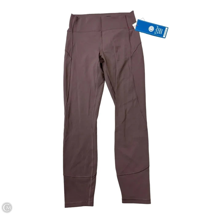 Athletic Leggings By Lululemon In Purple, Size: M
