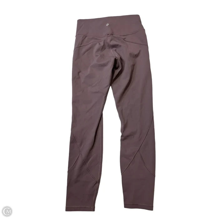 Athletic Leggings By Lululemon In Purple, Size: M