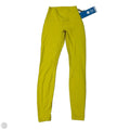 Athletic Leggings By Lululemon In Yellow, Size: S