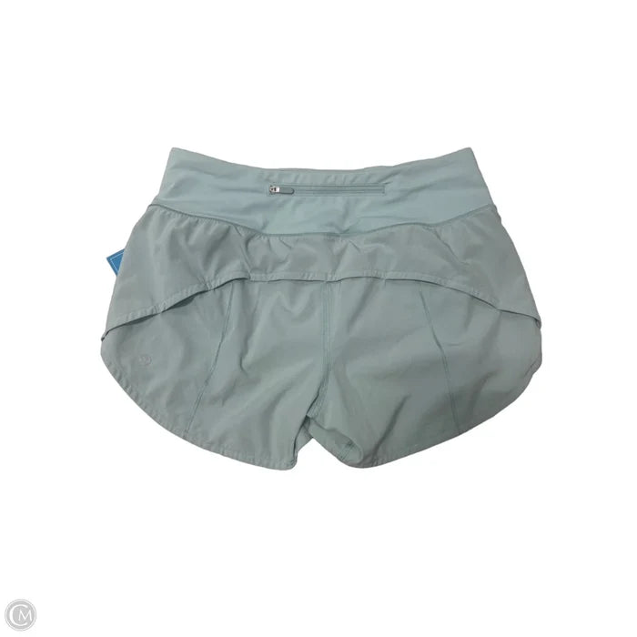 Athletic Shorts By Lululemon In Green, Size: 6