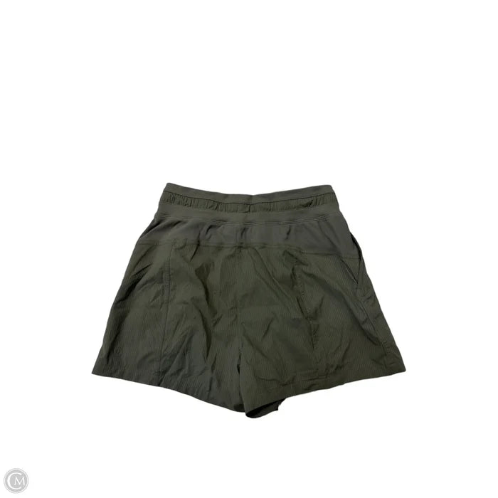 Athletic Shorts By Lululemon In Green, Size: S