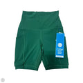 Athletic Shorts By Lululemon In Green, Size: Xs